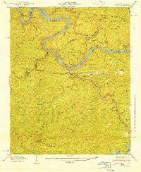 TAPOCO, NC-TN HISTORICAL MAP GEOPDF 7.5X
