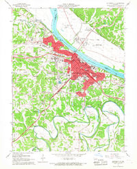 JEFFERSON CITY, MO HISTORICAL MAP GEOPDF