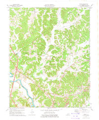 FLENER, KY HISTORICAL MAP GEOPDF 7.5X7.5