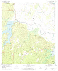 GARDNER, LA HISTORICAL MAP GEOPDF 7.5X7.