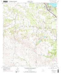 SPRINGTOWN SE, TX HISTORICAL MAP GEOPDF