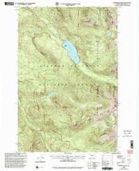 PACKWOOD LAKE, WA HISTORICAL MAP GEOPDF