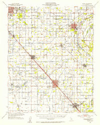 SELMA, CA HISTORICAL MAP GEOPDF 15X15 GR