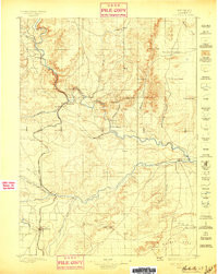 HARTVILLE, WY HISTORICAL MAP GEOPDF 30X3