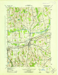 WEEDSPORT, NY HISTORICAL MAP GEOPDF 7.5X