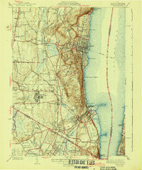 NYACK, NY-NJ HISTORICAL MAP GEOPDF 7.5X7