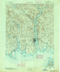 NEW LONDON, CT-NY HISTORICAL MAP GEOPDF