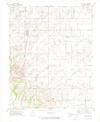 HITCHCOCK, OK HISTORICAL MAP GEOPDF 7.5X