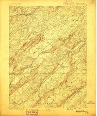 HACKETTSTOWN, NJ HISTORICAL MAP GEOPDF 1