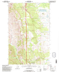 CAVE MOUNTAIN, MT HISTORICAL MAP GEOPDF