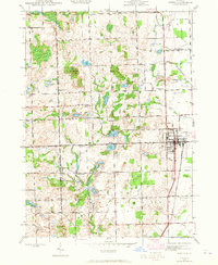 ROMEO, MI HISTORICAL MAP GEOPDF 7.5X7.5