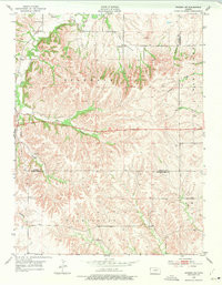 WAMEGO SW, KS HISTORICAL MAP GEOPDF 7.5X