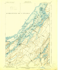 ALEXANDRIA BAY, NY HISTORICAL MAP GEOPDF