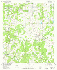 MULLIN, TX HISTORICAL MAP GEOPDF 7.5X7.5
