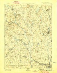 BLACKSTONE, MA-RI HISTORICAL MAP GEOPDF