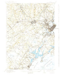 PORTLAND, ME HISTORICAL MAP GEOPDF 15X15