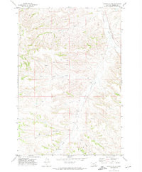 GRIFFIN COULEE, MT HISTORICAL MAP GEOPDF