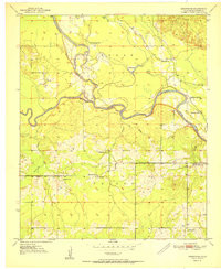 GOODWATER, OK HISTORICAL MAP GEOPDF 7.5X