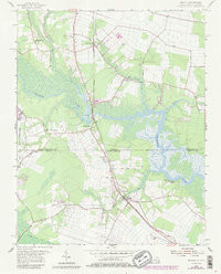 MOYOCK, NC-VA HISTORICAL MAP GEOPDF 7.5X