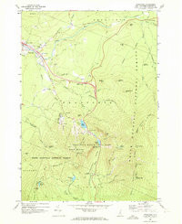 FRANCONIA, NH HISTORICAL MAP GEOPDF 7.5X