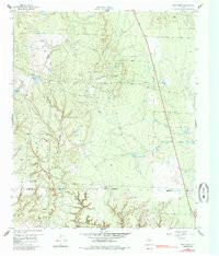 BOB CREEK, TX HISTORICAL MAP GEOPDF 7.5X