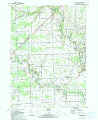 RATTLE RUN, MI HISTORICAL MAP GEOPDF 7.5