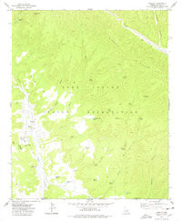 CIBECUE, AZ HISTORICAL MAP GEOPDF 7.5X7.