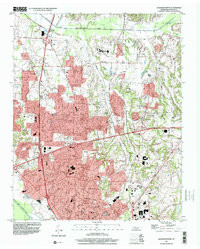 JACKSON NORTH, TN HISTORICAL MAP GEOPDF