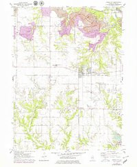 HANNA CITY, IL HISTORICAL MAP GEOPDF 7.5
