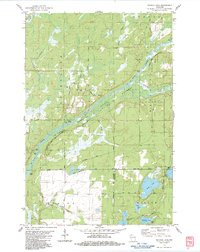 SCOVILS LAKE, WI HISTORICAL MAP GEOPDF 7
