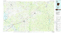HOPE, AR HISTORICAL MAP GEOPDF 30X60 GRI