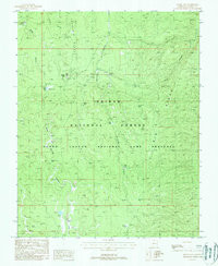 JACOB LAKE, AZ HISTORICAL MAP GEOPDF 7.5