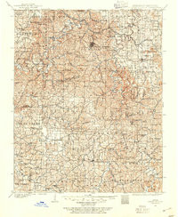EUREKA SPRINGS, AR-MO HISTORICAL MAP GEO
