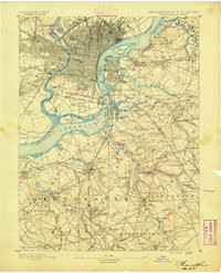 PHILADELPHIA, NJ-PA HISTORICAL MAP GEOPD