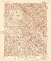 PRIEST VALLEY, CA HISTORICAL MAP GEOPDF