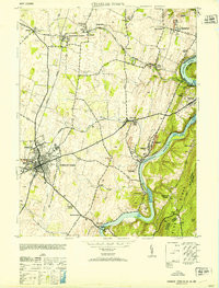 CHARLES TOWN, WV-VA-MD HISTORICAL MAP GE