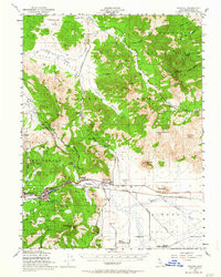 PORTOLA, CA HISTORICAL MAP GEOPDF 15X15