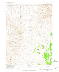 GOLLAHER MOUNTAIN, NV-ID HISTORICAL MAP