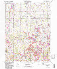 ELKTON, OH HISTORICAL MAP GEOPDF 7.5X7.5