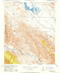 CALIENTE MOUNTAIN, CA HISTORICAL MAP GEO