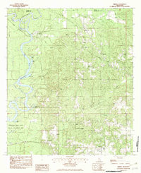 MERRILL, MS HISTORICAL MAP GEOPDF 7.5X7.