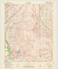 ARBUCKLE HILL, OK HISTORICAL MAP GEOPDF