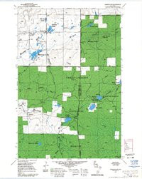 MARENGO LAKE, WI HISTORICAL MAP GEOPDF 7