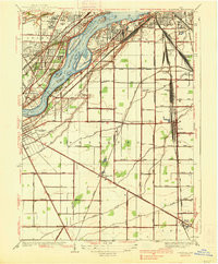 ROSSFORD, OH HISTORICAL MAP GEOPDF 7.5X7