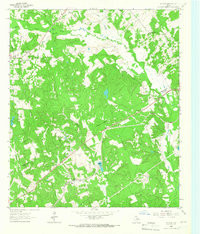 KEECHI, TX HISTORICAL MAP GEOPDF 7.5X7.5