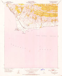 POINT CONCEPTION, CA HISTORICAL MAP GEOP
