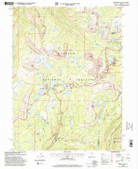 MIRROR LAKE, UT HISTORICAL MAP GEOPDF 7.