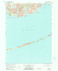 SAYVILLE, NY HISTORICAL MAP GEOPDF 7.5X7