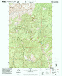 MOUNT CASEY, ID HISTORICAL MAP GEOPDF 7.