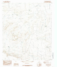 BAYLOR DRAW, TX HISTORICAL MAP GEOPDF 7.